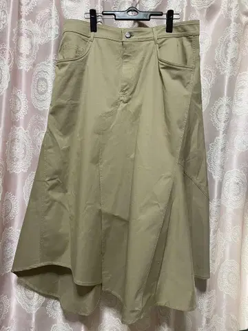 ZARA 자라 비대칭 가바신 스커트