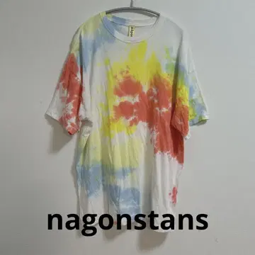 nagonstans 타이다이 패턴 티셔츠