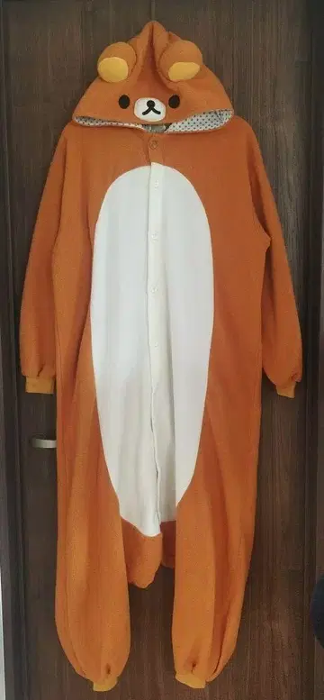리락쿠마 성인용 인형옷 룸웨어 코스프레