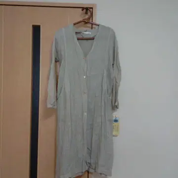 에붐에바 린넨 긴팔 셔츠 원피스 사이즈 1