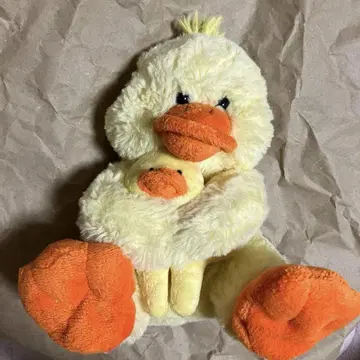 오리 봉제 인형 아메토이 빈티지 장난감 빈티지 부활절