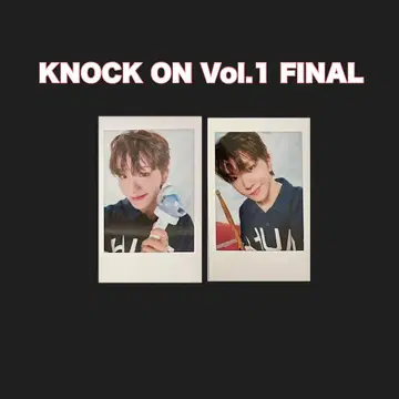 BOYNEXTDOOR KNOCK ON FINAL 폴라로이드 운학