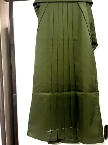 말차색 하카마 여성용 95cm 한 번 사용 그린 졸업식