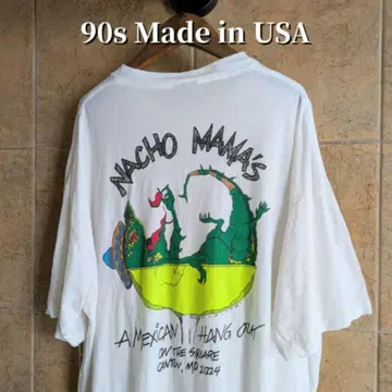 90년대 USA제 Nacho Mama's 멕시코 요리점 티셔츠
