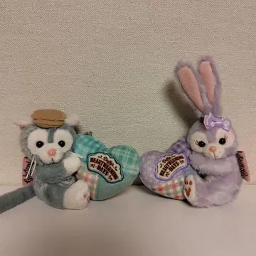 하트 워밍 데이즈 젤라토니 & 스텔라루 봉제 인형 스트랩
