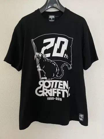 ROTTEN GRIFFY 20th Anniversary 티셔츠 L 사이즈