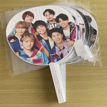 쟈니즈 WEST 공식 점보 부채 6개 세트