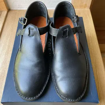 CURRO 블랙 로퍼 41