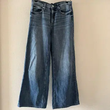 GAP 하이 라이즈 와이드 레그 데님