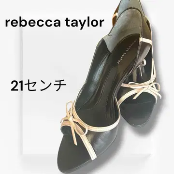 rebecca taylor 레베카 테일러 오픈토 펌프스 21cm