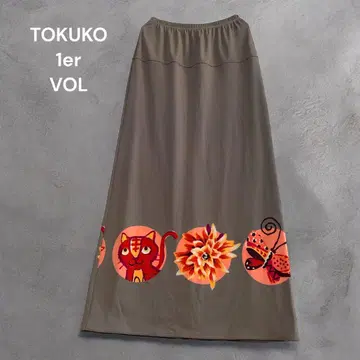 TOKUKO 1er VOL 토쿠코 프리미어 볼 롱 스커트 나비 고양이 꽃