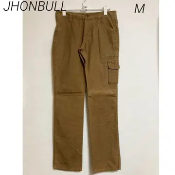 0293 JHONBULL 젬블 택 포함 새상품 브라운 카고 팬츠 M