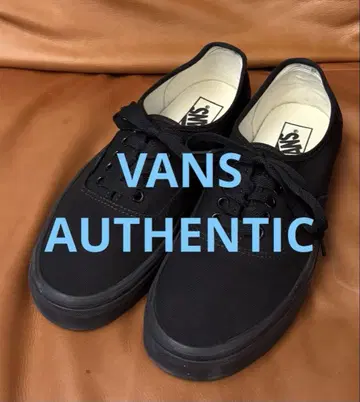 새상품급 VANS 반스 AUTHENTIC 오센틱 블랙 26.5