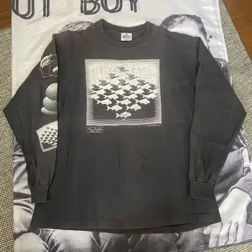 90s M.C.Escher 하늘과 물 L/S Tee