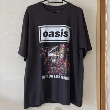 oasis DON'T LOOK BACK IN ANGER 티셔츠 XL