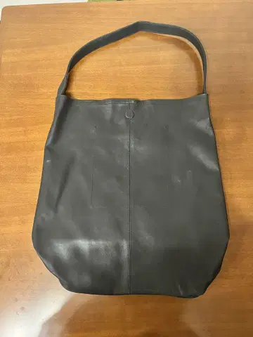 morphee 원숄더 가죽 백 L 사이즈 블랙