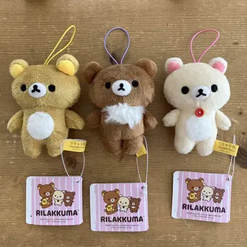 리락쿠마 밴딩 마스코트 3종 세트