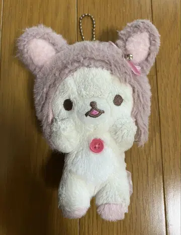 코리락쿠마와 토끼 티타임 리락쿠마 코코아 토끼 매달린 봉제 인형