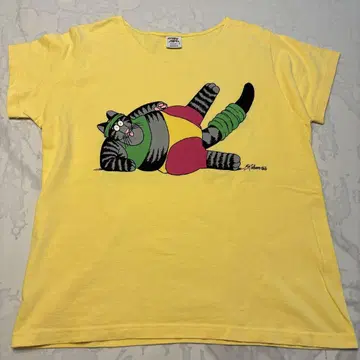 USA 미국 CRAZY SHIRTS 캣반 캣 티셔츠 에어로빅