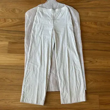 띠어리 crunch wash wide pull on P 와이드 팬츠