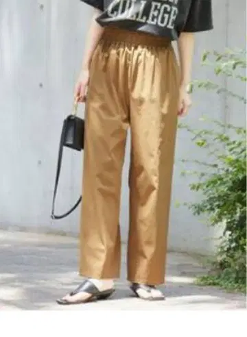 JOURNAL STANDARD 나일론 스트레치 와이드 팬츠 34 사이즈