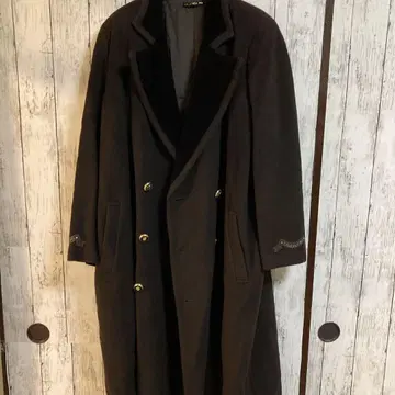 VALENZA PO 블랙 롱 코트 40