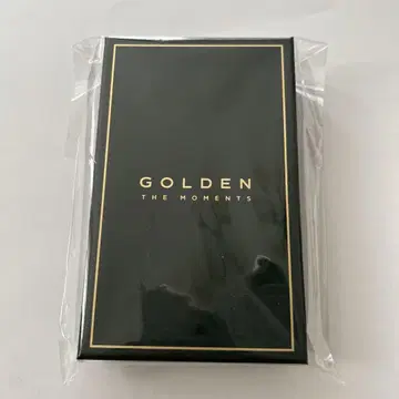 정국 GOLDEN THE MOMENTS 전시회 목걸이 트레이딩 카드 포함