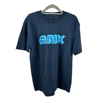 ANX 로고 티셔츠 M 네이비 ANNEX 아넥스