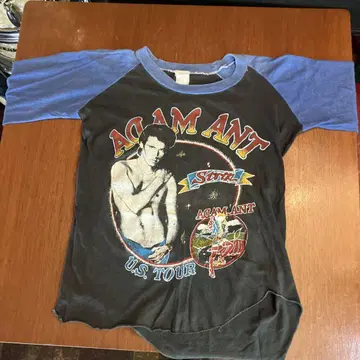 ADAM ANT U.S. TOUR 래글런 티셔츠