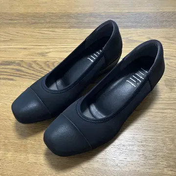 fit fit 발수 바이컬러 펌프스 블랙 23.5cm