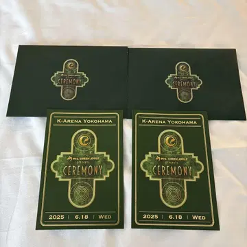 Mrs Green Apple ceremony 엽서 2장 세트
