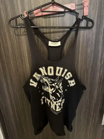 VANQUISH 피트니스 탱크탑 S 블랙