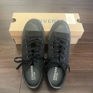 CONVERSE NEXSTAR110OX 블랙스니커즈 23.5cm