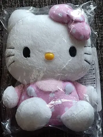 초레어! 산리오 헬로키티 봉제 인형 도트 S 사이즈