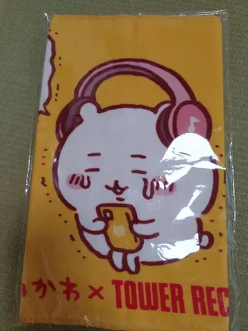 치이카와 Tower Record 페이스 타월