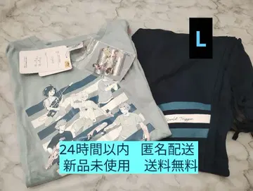 월드 트리거 상하의 세트 셋업 반팔 L 사이즈 스티커 포함