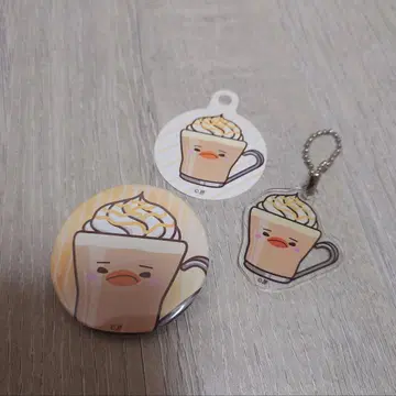 zoopm 카페 zoopm 2PM 준호 키링 캔뱃지 세트