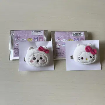 치이카와 산리오 치이카와 키티 헤어 클립