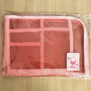 미피 zakka 페스티벌 메쉬 파우치 사쿠라 체리