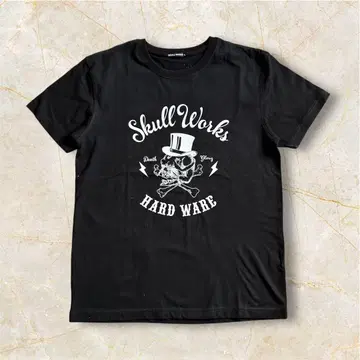 Skull Works 티셔츠 블랙