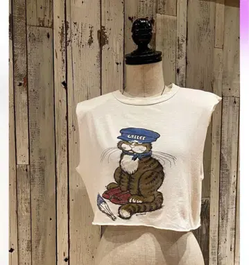 toro vintage 컷오프 티셔츠 빈티지 슬리브리스