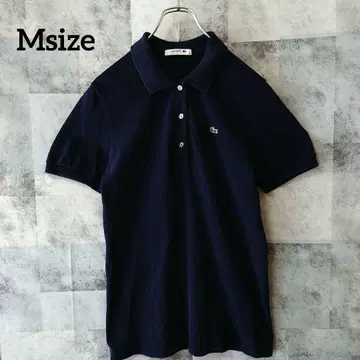 라코스테 Msize ONE POINT POLO NAVY 40size