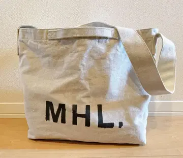 새상품급! 마가렛 호웰 MHL. 로고 숄더백 베이지