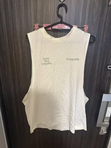 Vanquish 탱크탑 M 화이트