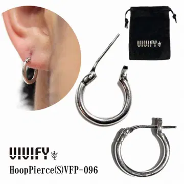 VIVIFY 후프 피어싱(S) 양쪽 귀용 VFP-096