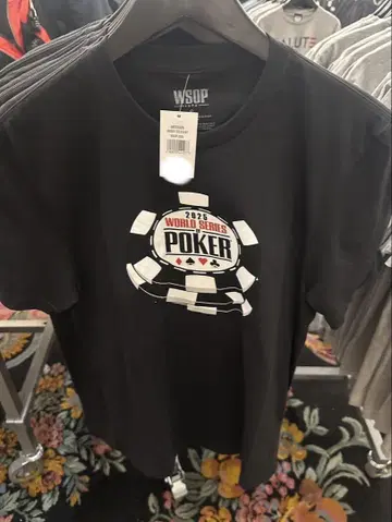 WSOP 2025 한정판 티셔츠