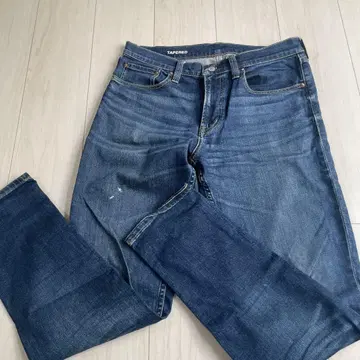 TAPERED 다크 블루 데님 32