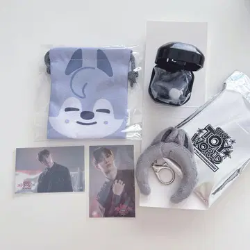 straykids 스키즈 울프짱 복조리 반지 미니 머리띠