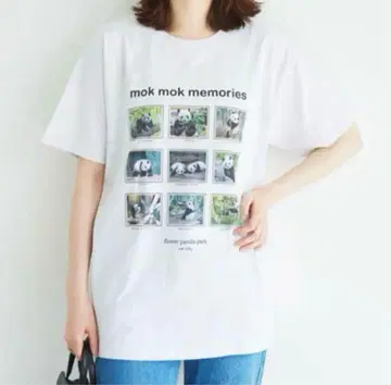 피그 런던 mok mok memories 반팔 티셔츠