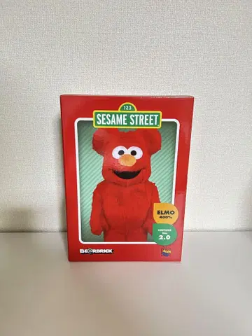 미개봉 새상품 베어브릭 ELMO Costume Ver.2.0 400%
